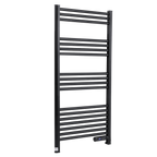 Electric Heated Towel Rail 1085 x 535mm with LED Display – Black DH371