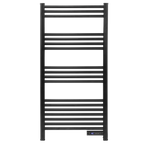 Electric Heated Towel Rail 1085 x 535mm with LED Display – Black DH371