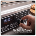 Electric Pizza Oven 14" - Black/Stainless Steel DH377