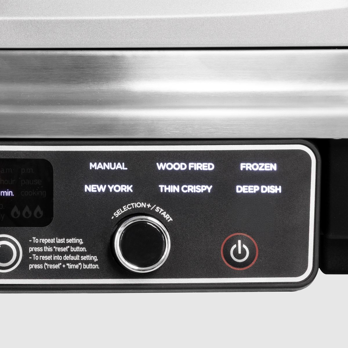 Electric Pizza Oven 14" - Black/Stainless Steel DH377