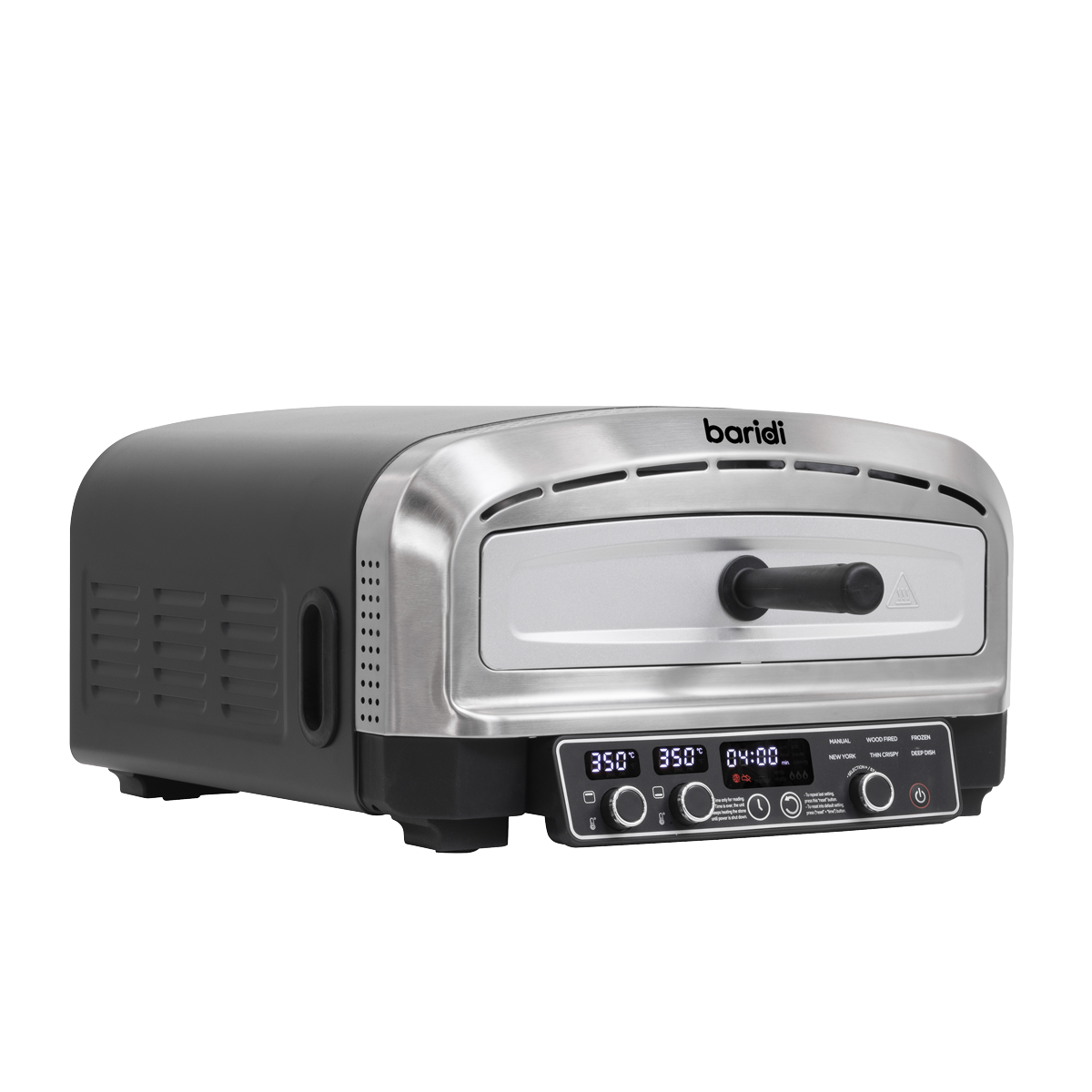 Electric Pizza Oven 14" - Black/Stainless Steel DH377