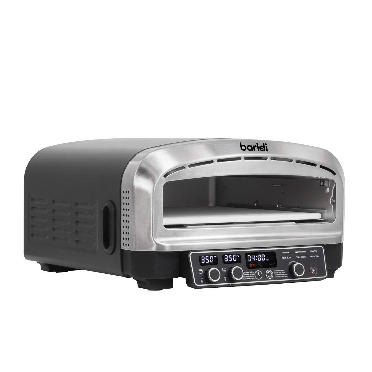 Electric Pizza Oven 14" - Black/Stainless Steel DH377