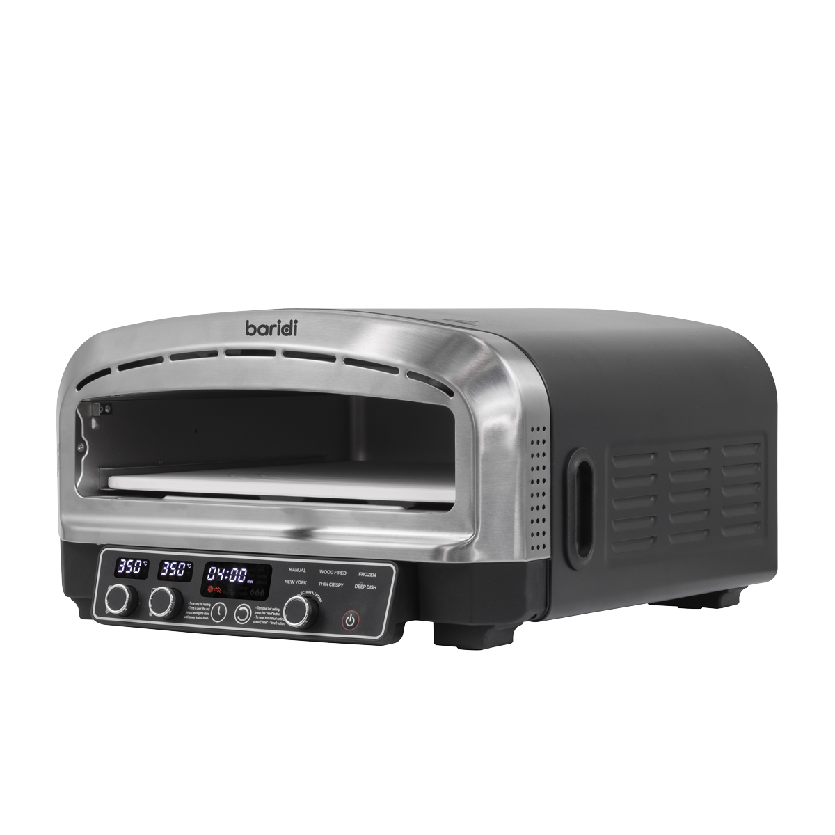 Electric Pizza Oven 14" - Black/Stainless Steel DH377