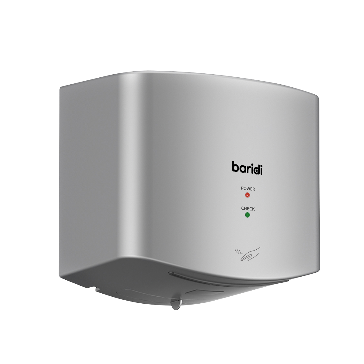 High Speed Hand Dryer with Auto-Sensor 1400-1650W - Silver DH379