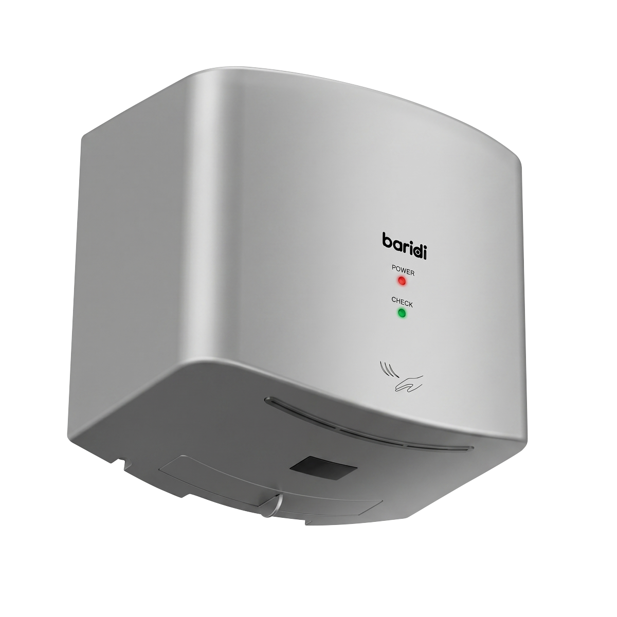 High Speed Hand Dryer with Auto-Sensor 1400-1650W - Silver DH379