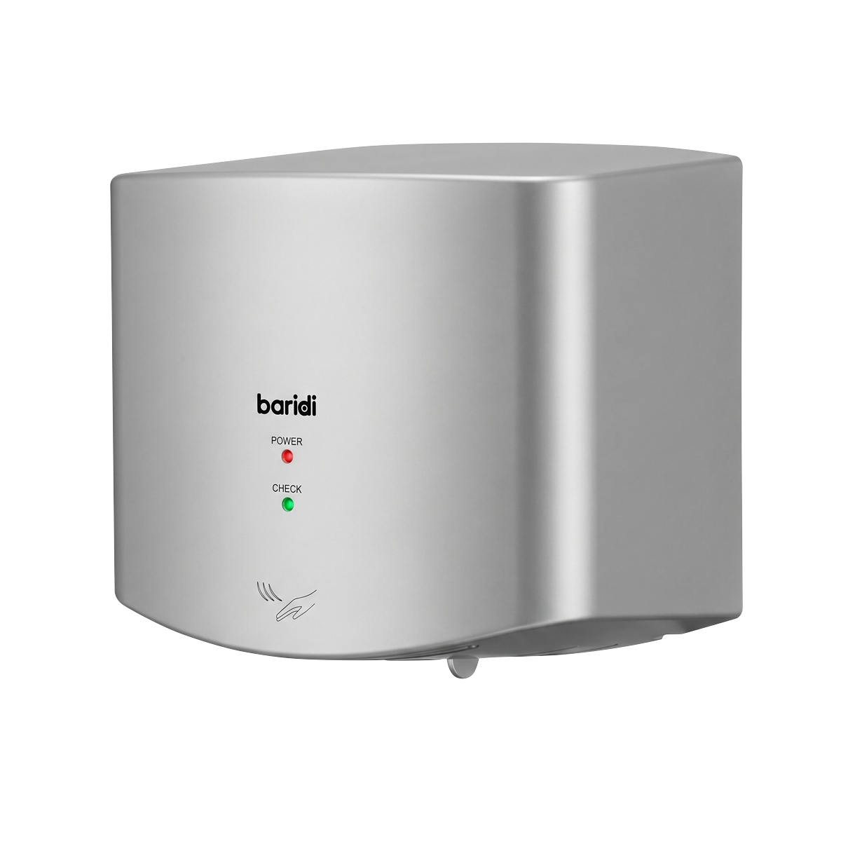High Speed Hand Dryer with Auto-Sensor 1400-1650W - Silver DH379