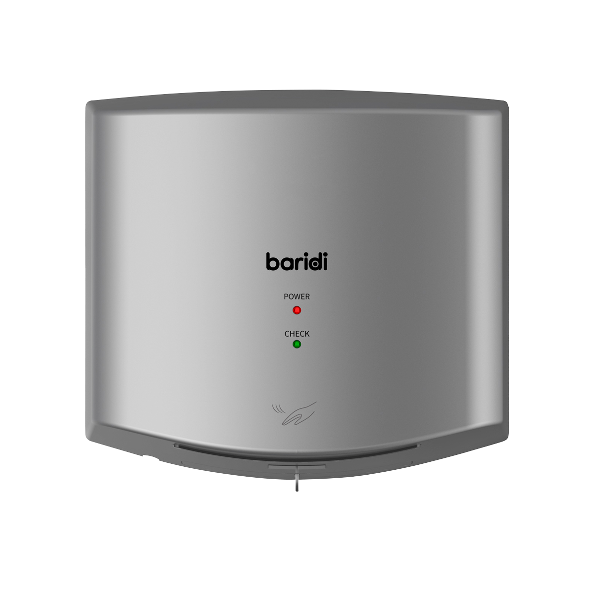 High Speed Hand Dryer with Auto-Sensor 1400-1650W - Silver DH379