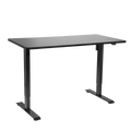 Single Motor Ultra-Quiet Adjustable-Height Electric Sit/Stand Desk - Black Desktop DH38