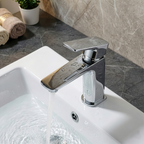 Basin Mixer Tap with Clicker Waste - Chrome DH392