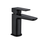 Basin Mixer Tap with Clicker Waste - Matt Black DH393