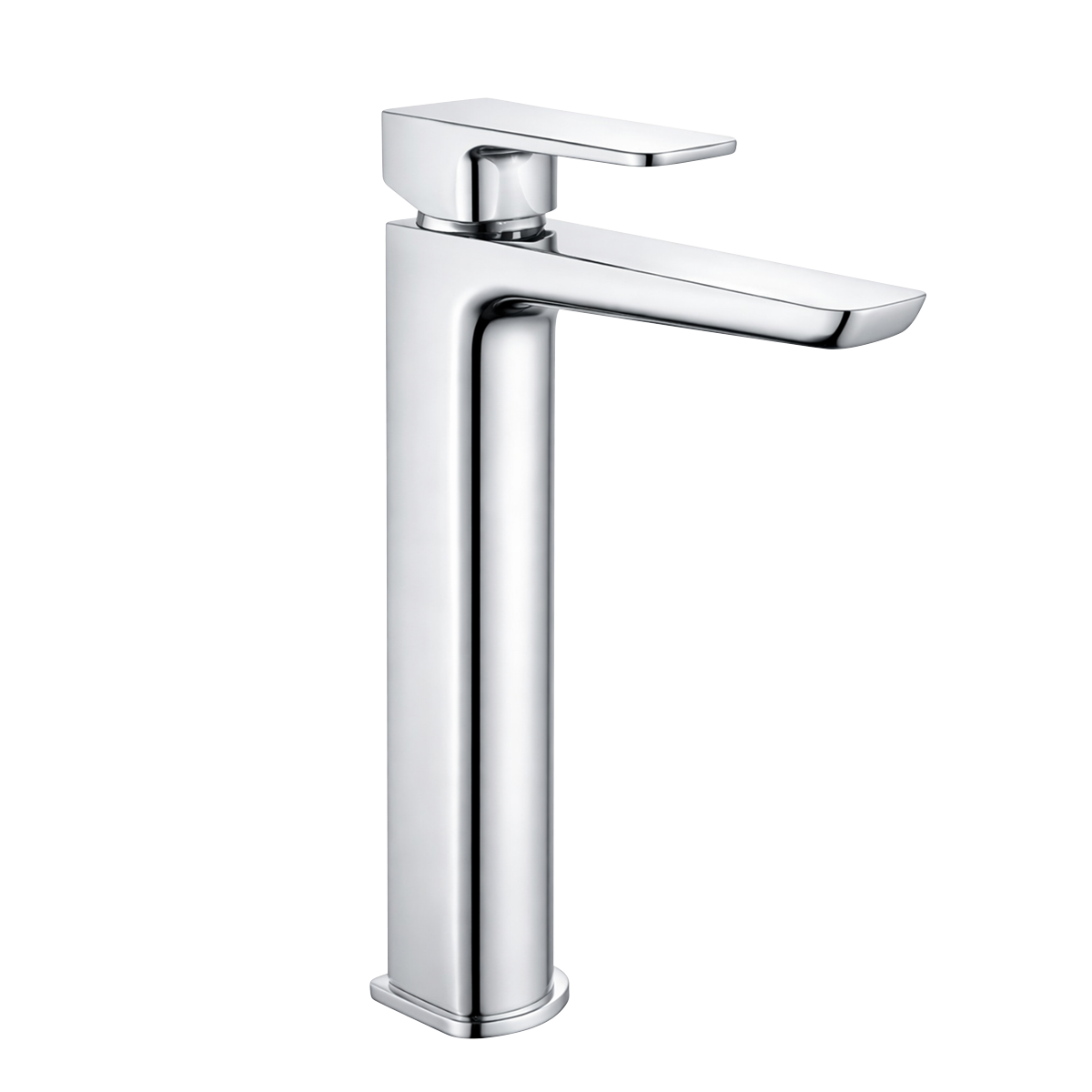 High Basin Mixer Tap with Clicker Waste - Chrome DH394