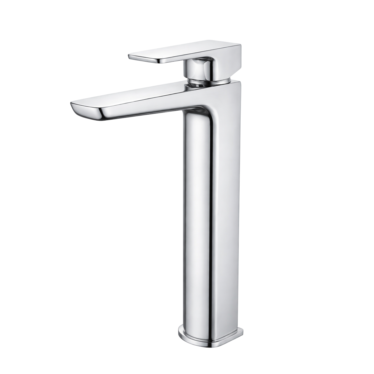 High Basin Mixer Tap with Clicker Waste - Chrome DH394