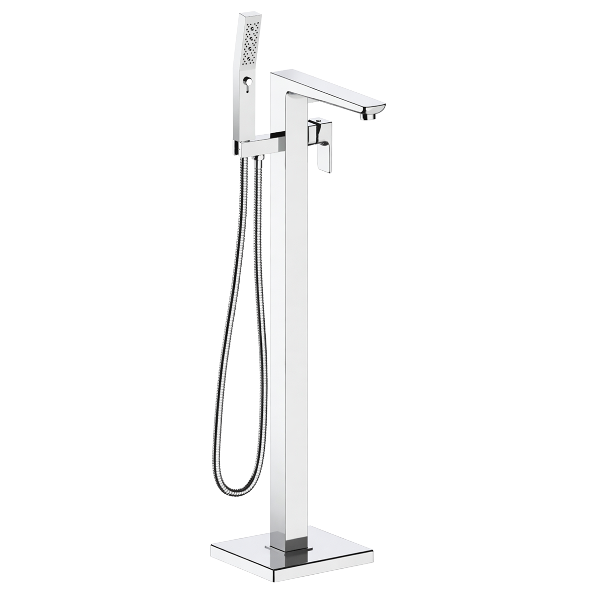 Freestanding Bath Mixer Tap with Shower - Chrome DH400