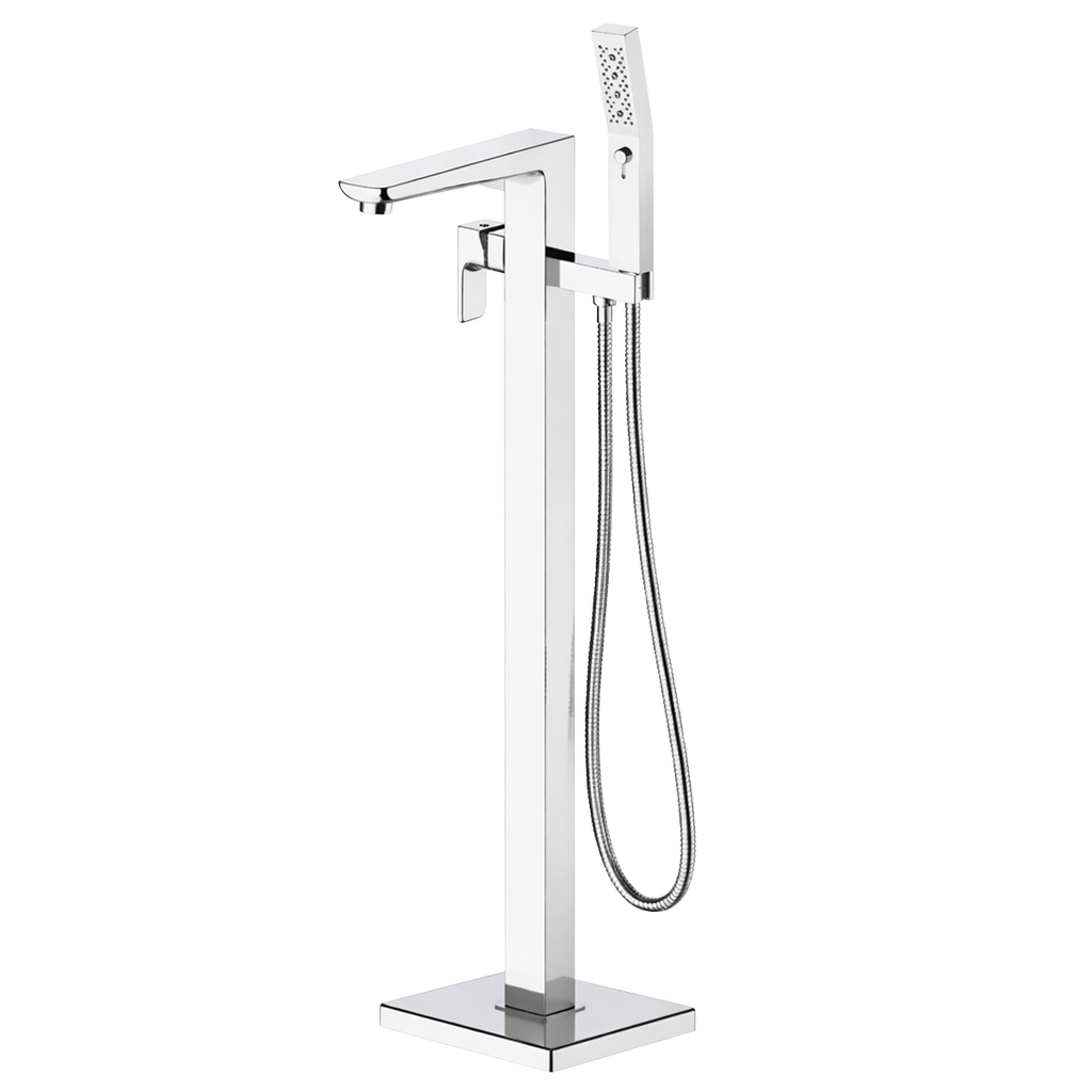 Freestanding Bath Mixer Tap with Shower - Chrome DH400