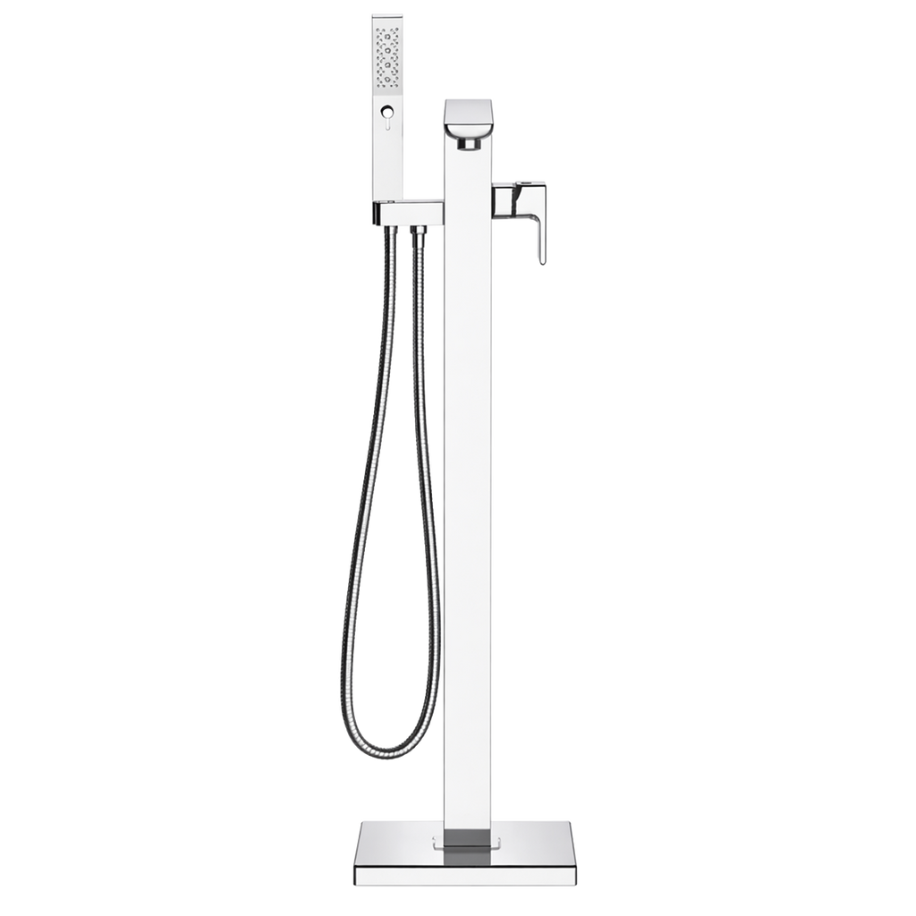 Freestanding Bath Mixer Tap with Shower - Chrome DH400