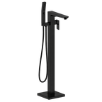 Freestanding Bath Mixer Tap with Shower - Matt Black DH401