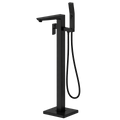 Freestanding Bath Mixer Tap with Shower - Matt Black DH401