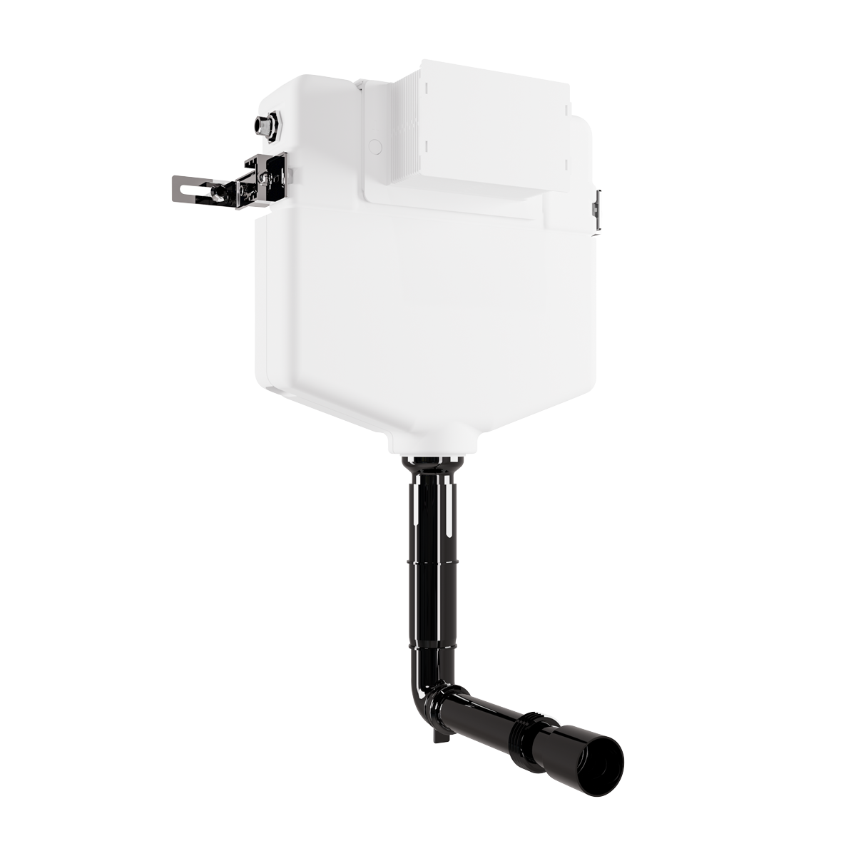 Concealed Cistern with Long Flush Pipe, Dual Operation, Multi-Inlet & Anti-Condensation Shell DH402