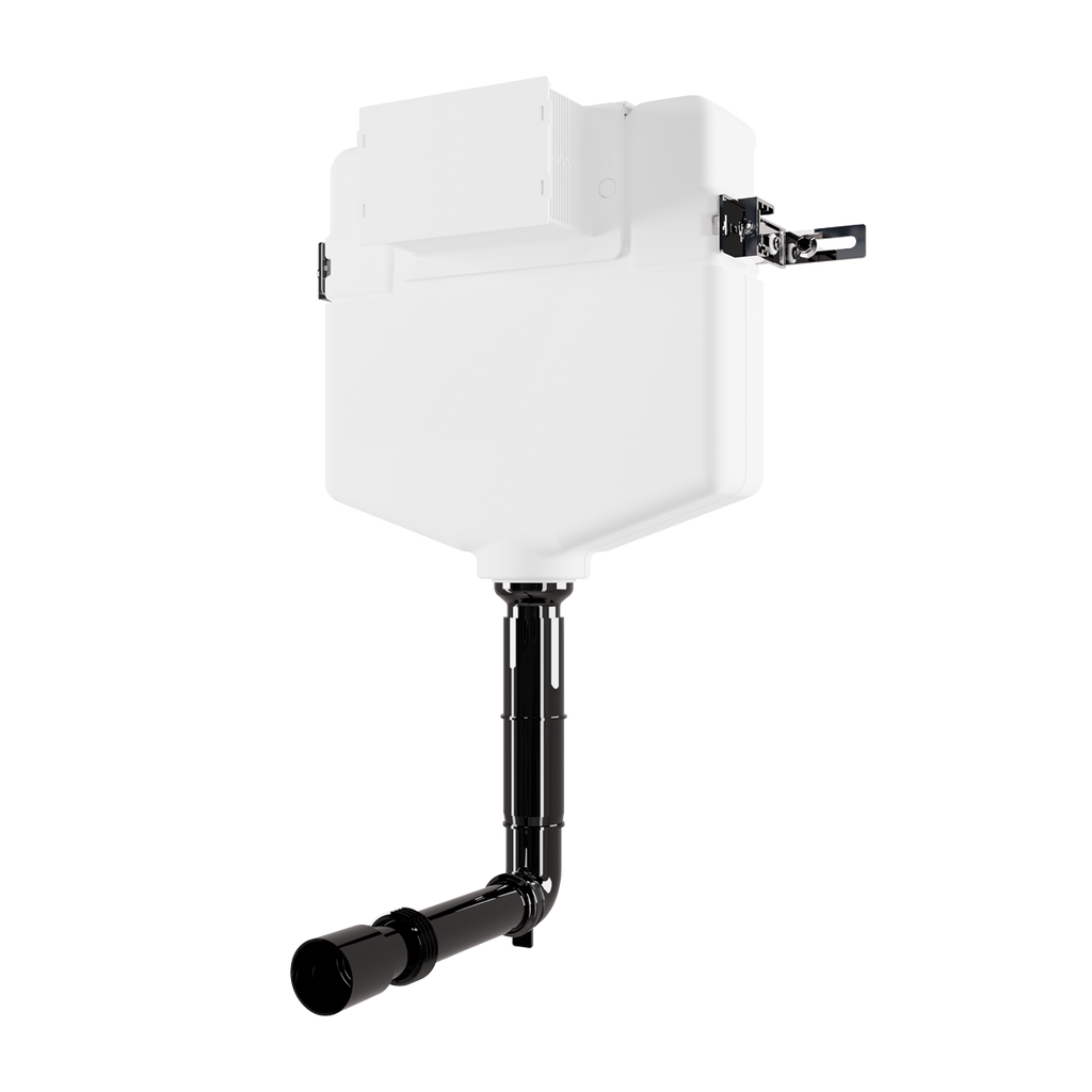 Concealed Cistern with Long Flush Pipe, Dual Operation, Multi-Inlet & Anti-Condensation Shell DH402