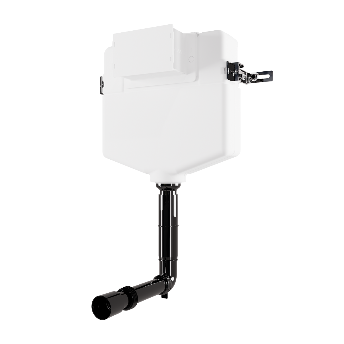 Concealed Cistern with Long Flush Pipe, Dual Operation, Multi-Inlet & Anti-Condensation Shell DH402
