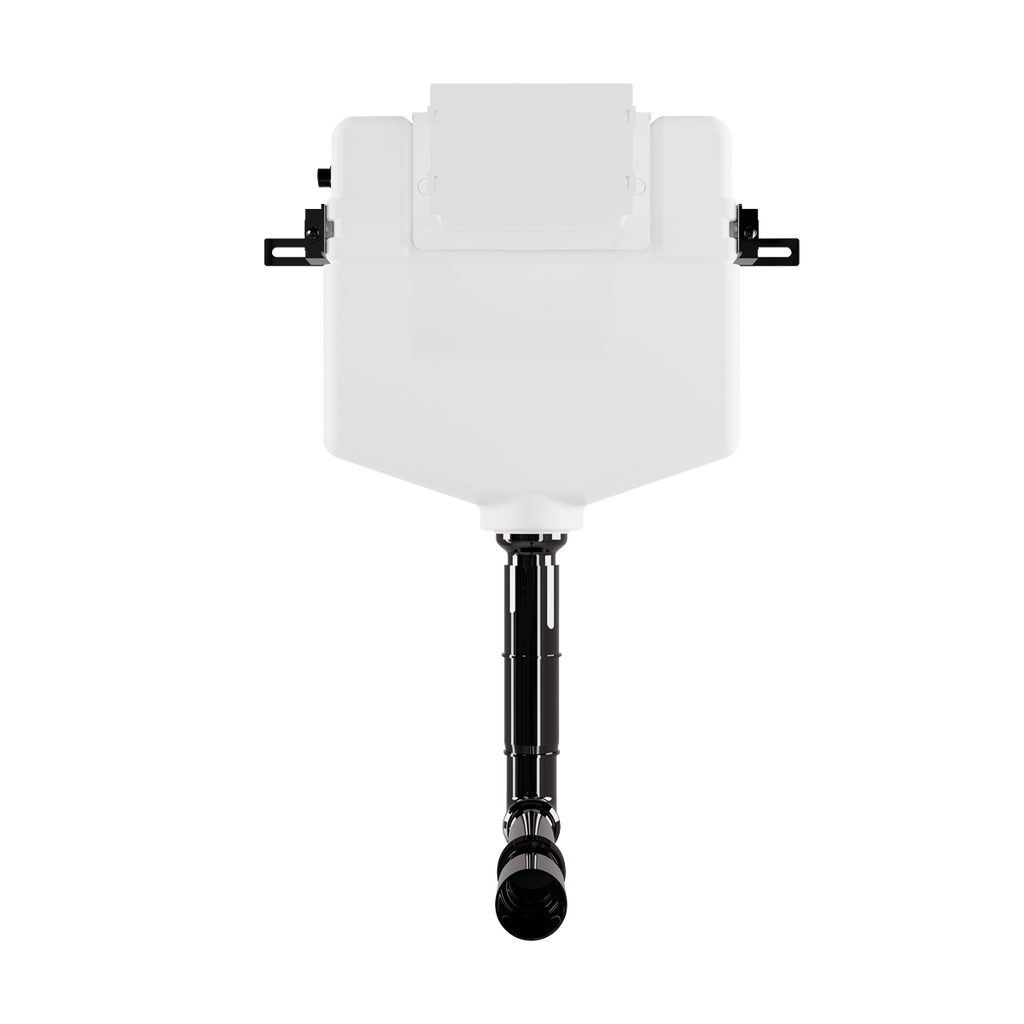Concealed Cistern with Long Flush Pipe, Dual Operation, Multi-Inlet & Anti-Condensation Shell DH402