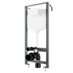 Slimline Concealed Cistern with Metal Frame, Front Flush, Adjustable Feet - WRAS Approved DH404
