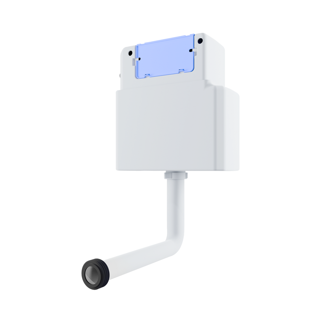 Slimline Concealed Cistern, Front & Top Flush Button - WRAS Approved DH405
