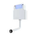 Slimline Concealed Cistern, Front & Top Flush Button - WRAS Approved DH405