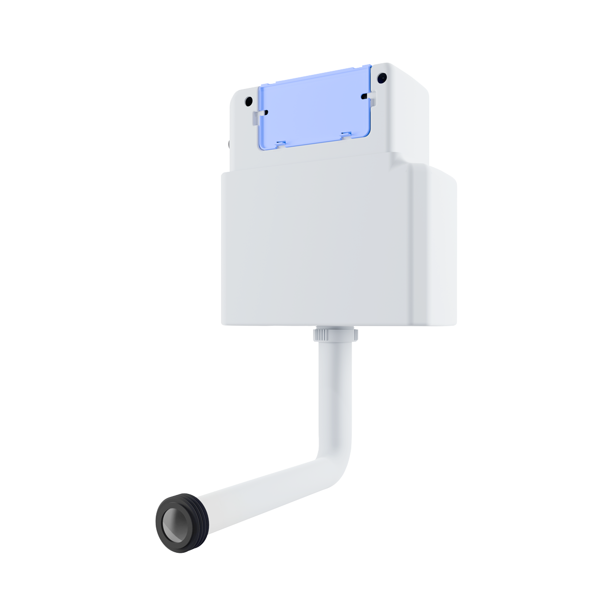 Slimline Concealed Cistern, Front & Top Flush Button - WRAS Approved DH405