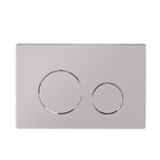 Chrome Toilet Flush Plate with Dual Flush DH408