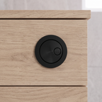 Flush Button for Cabinet-Style Cistern - Matt Black DH409