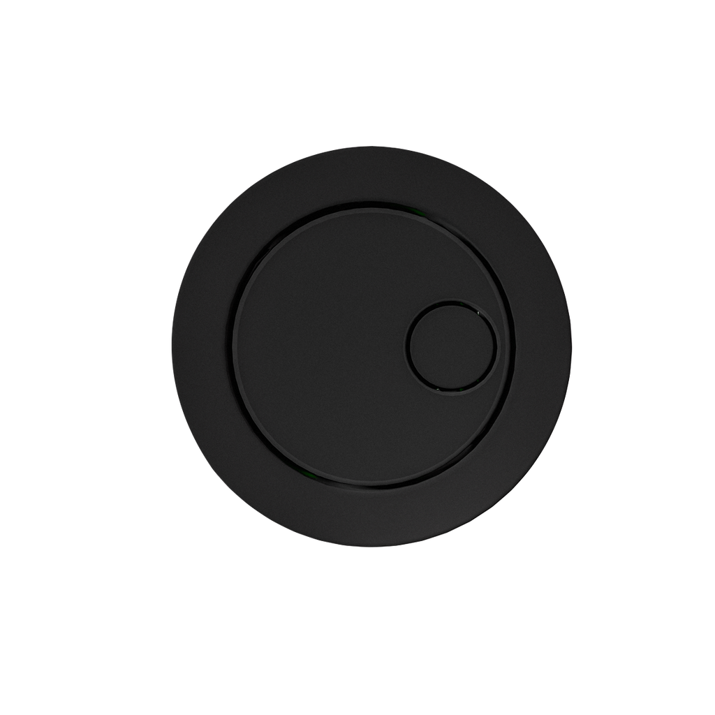 Flush Button for Cabinet-Style Cistern - Matt Black DH409
