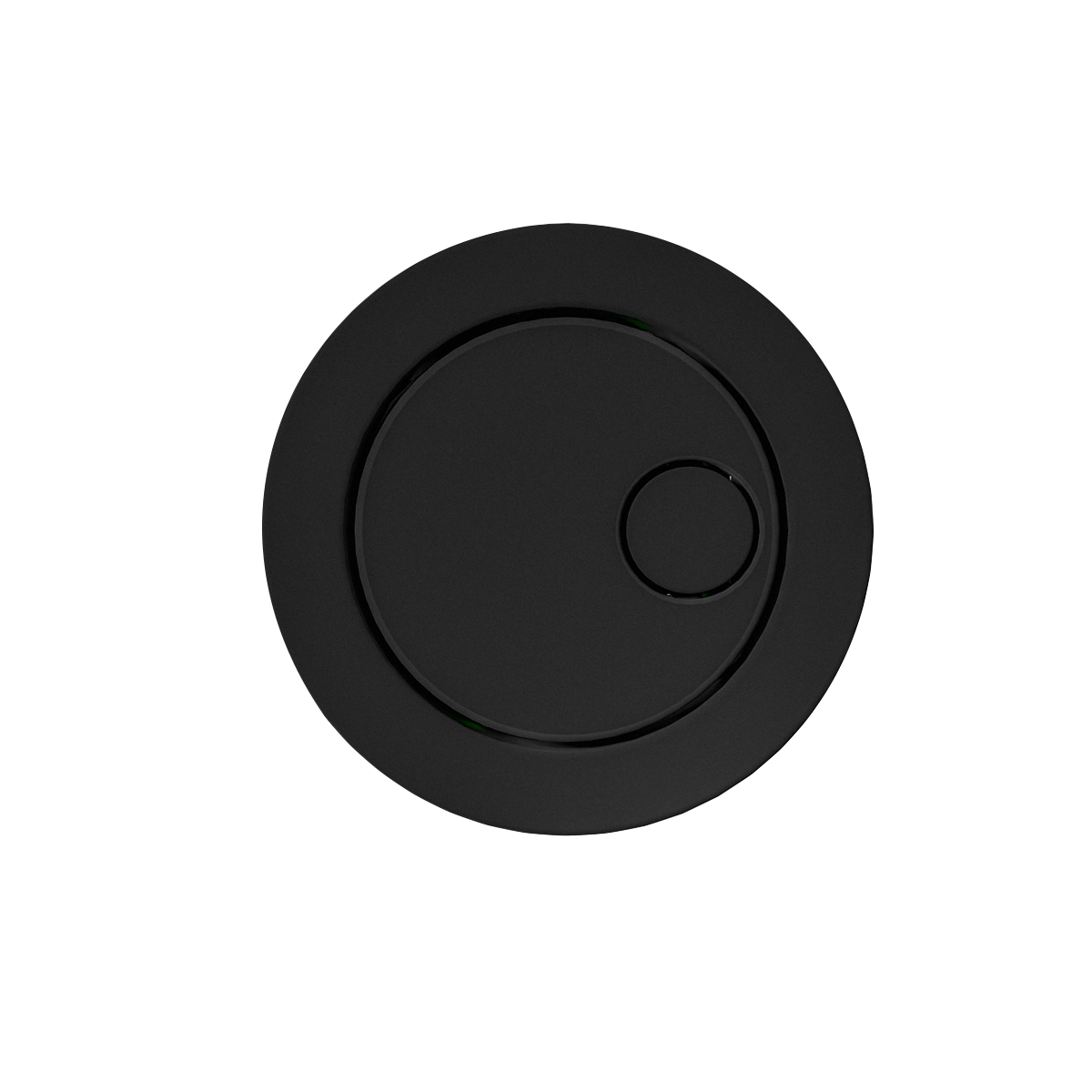 Flush Button for Cabinet-Style Cistern - Matt Black DH409