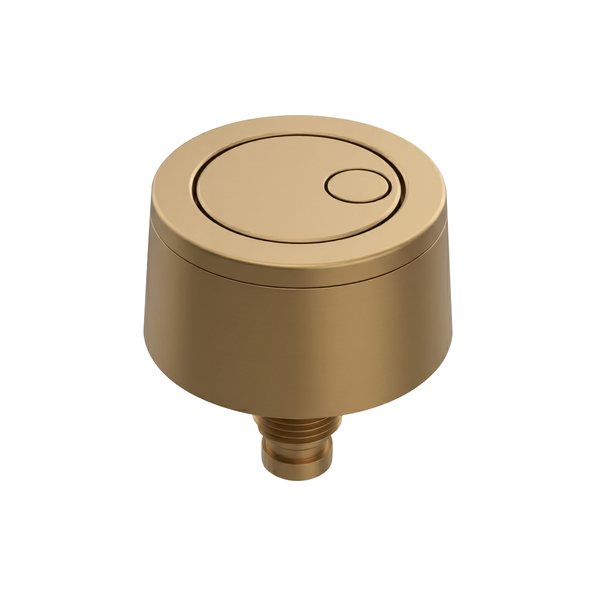 Flush Button for Cabinet-Style Cistern - Brushed Brass DH411