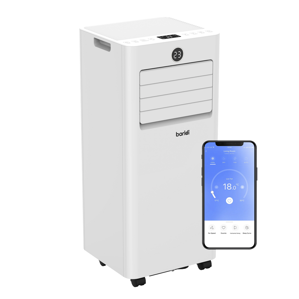 5-in-1 Portable Air Conditioner with Window Sealing Kit 9,000Btu/hr - White DH414
