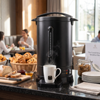 Hot Water Boiler/Tea Urn, 20L Capacity - Black DH431