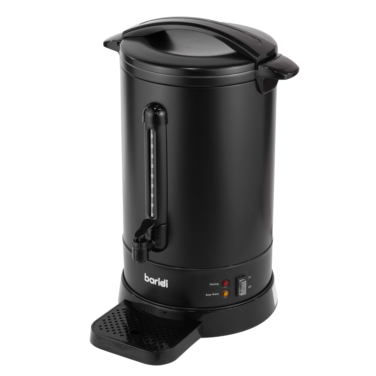 Hot Water Boiler/Tea Urn, 20L Capacity - Black DH431