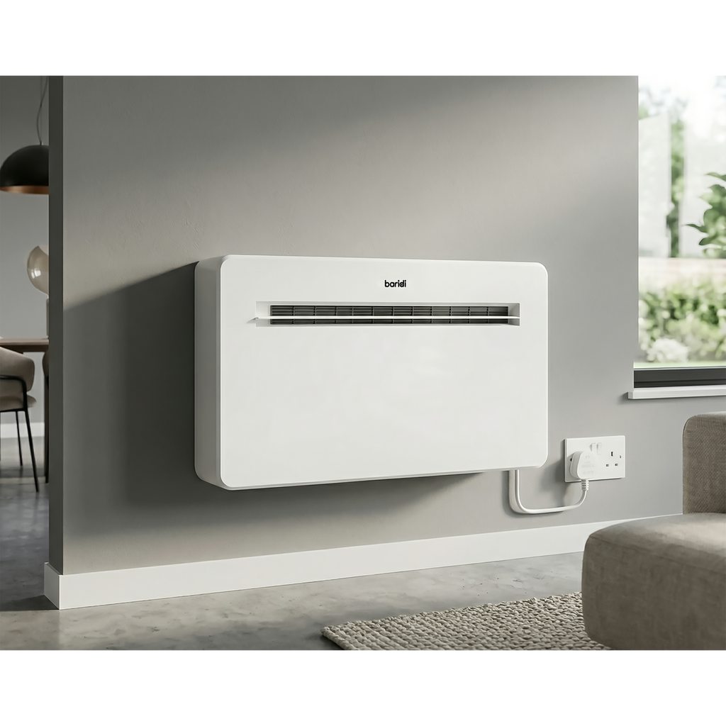 4-in-1 Smart Monobloc Wall-Mounting Air Conditioning Unit 10,000Btu/hr - White DH432