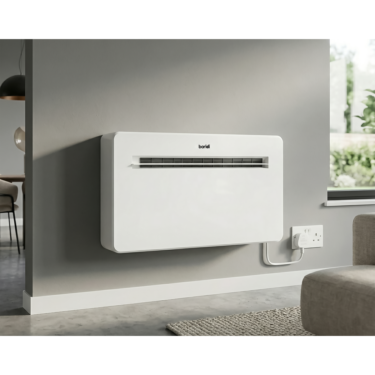 4-in-1 Smart Monobloc Wall-Mounting Air Conditioning Unit 10,000Btu/hr - White DH432