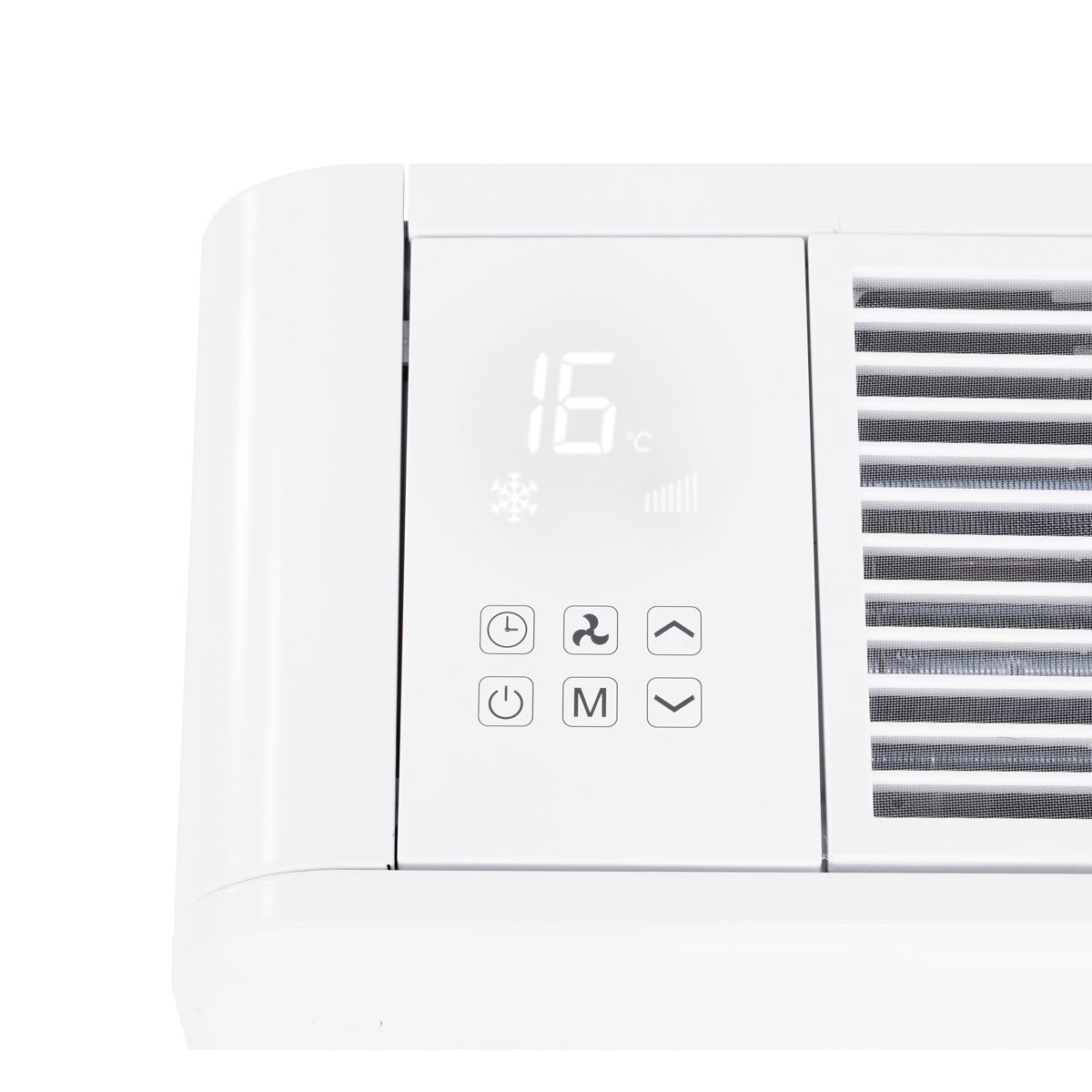 4-in-1 Smart Monobloc Wall-Mounting Air Conditioning Unit 12,000Btu/hr - White DH433