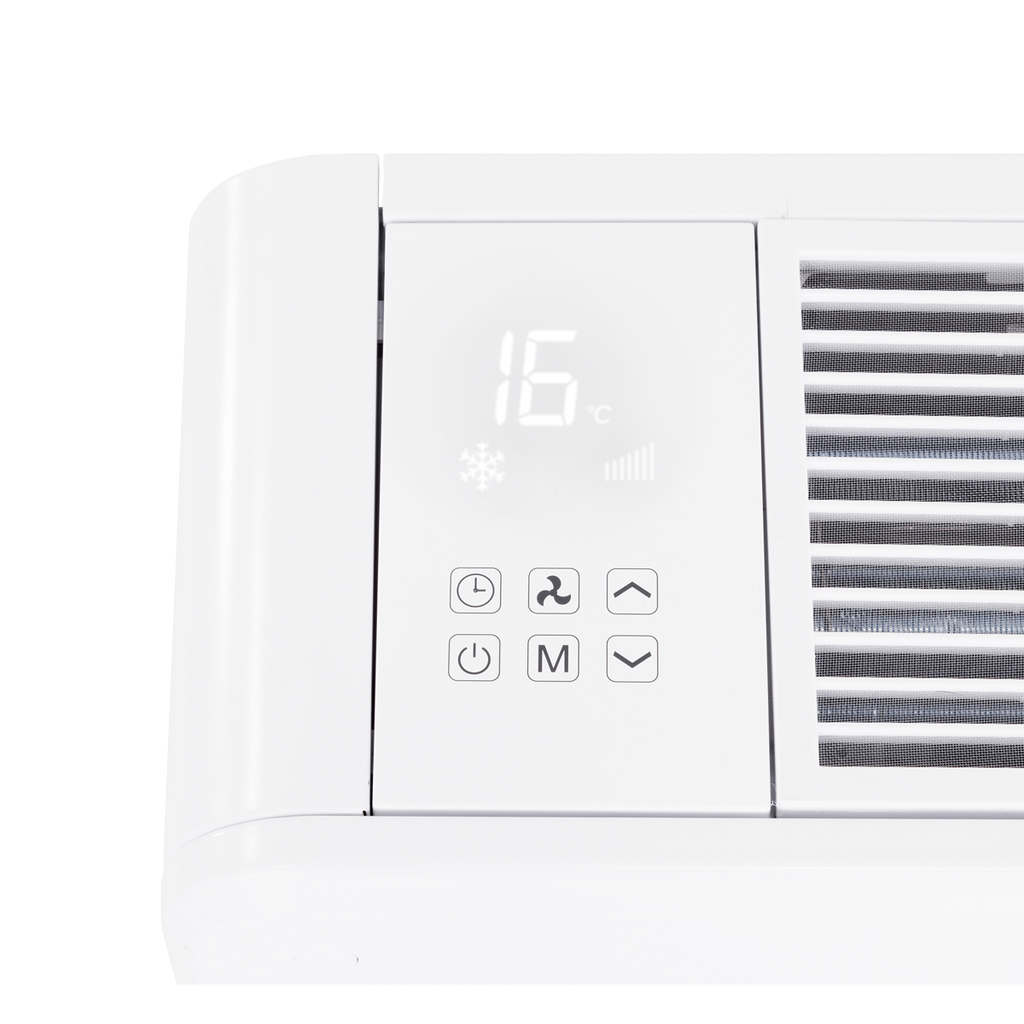 4-in-1 Smart Monobloc Wall-Mounting Air Conditioning Unit 12,000Btu/hr - White DH433