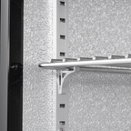 Outdoor Drinks/Beverage/Bar Fridge with Triple Glazed Door & Security Lock 150L - Stainless Steel DH439