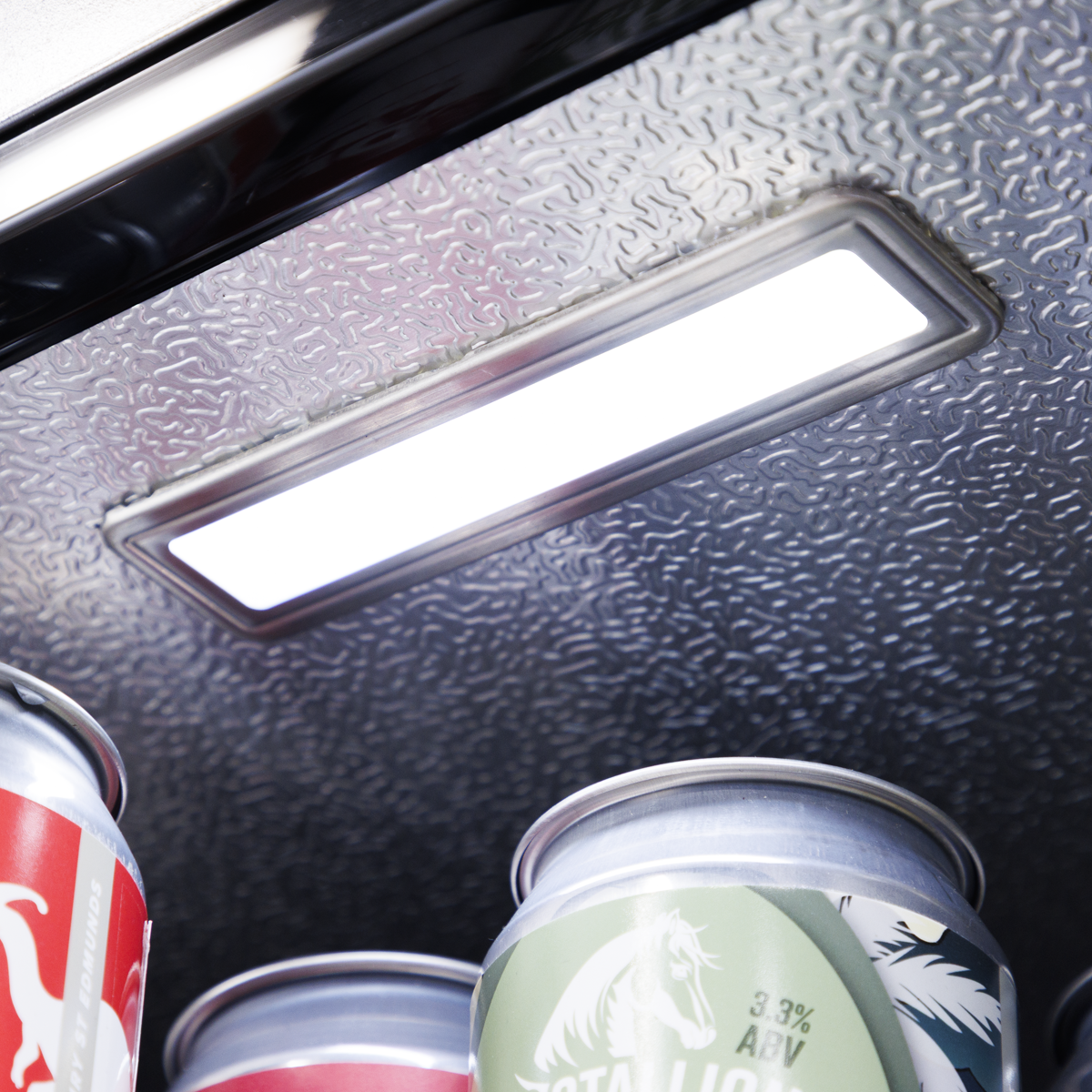 Outdoor Drinks/Beverage/Bar Fridge with Triple Glazed Door & Security Lock 150L - Stainless Steel DH439