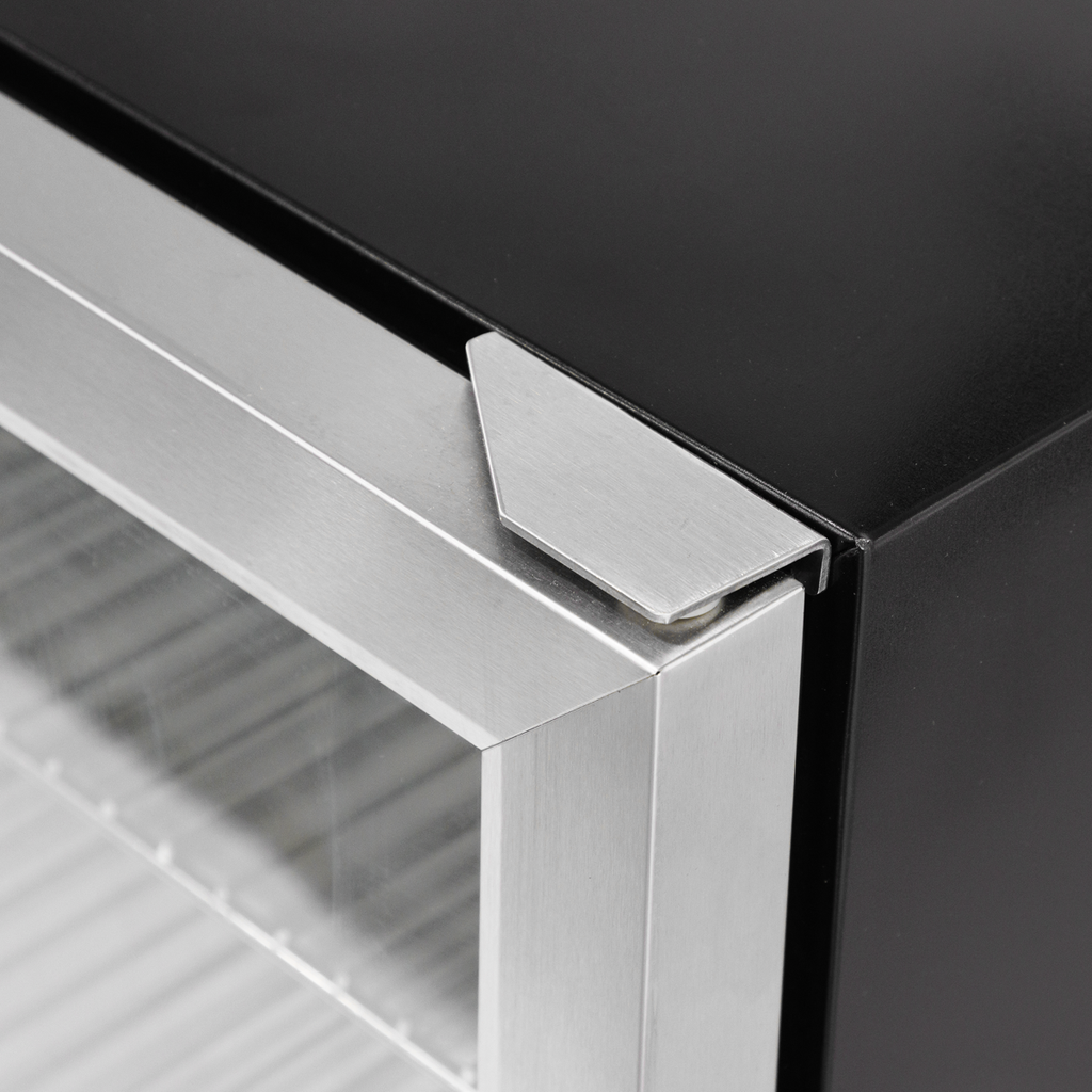Outdoor Drinks/Beverage/Bar Fridge with Triple Glazed Door & Security Lock 150L - Stainless Steel DH439