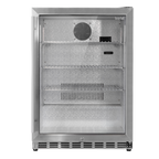 Outdoor Drinks/Beverage/Bar Fridge with Triple Glazed Door & Security Lock 150L - Stainless Steel DH439