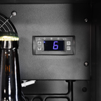 Tall Drinks/Bar Fridge with Digital Controls & Auto Defrost 160L - Black DH440
