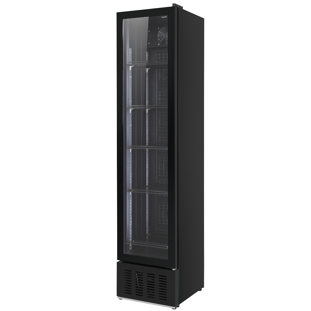 Tall Drinks/Bar Fridge with Digital Controls & Auto Defrost 160L - Black DH440