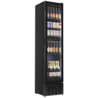 Tall Drinks/Bar Fridge with Digital Controls & Auto Defrost 160L - Black DH440
