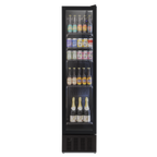 Tall Drinks/Bar Fridge with Digital Controls & Auto Defrost 160L - Black DH440