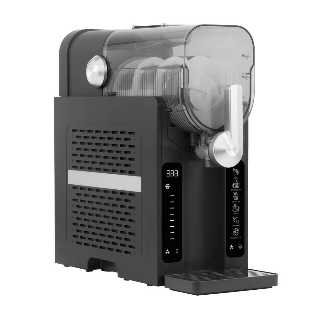 Slush & Ice Cream Machine, 7 Presets, 2.6L Capacity – Black DH443